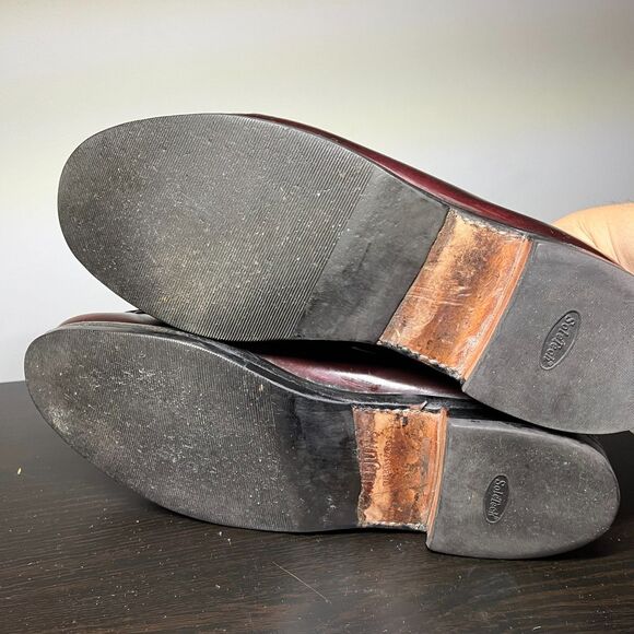 G.H. Bass & Co. Weejuns 731 Heritage Mens 12D Wine Penny Loafers main image 11